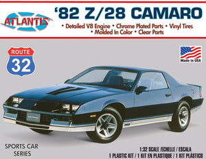 1/32 1982 Chevy Camaro Route 32 Plastic Model Kit