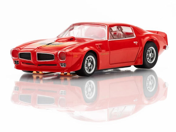 1972 Firebird TransAm, Red, HO Scale Slot Car