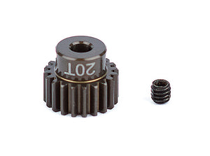 FT Aluminum Pinion Gear, 20T 48P, 1/8" shaft