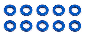 Ballstud Washers 5.5 x 1.0mm Blue Aluminum (10)