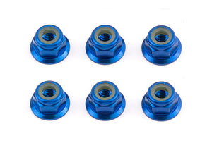 M4 Aluminum Flange Locknut