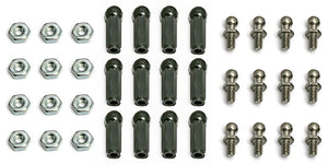 RC10 Ballstud Set .20, silver