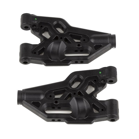 RC8B4 Front Lower Suspension Arms, Soft, RC8B4.1/RC8B4.1e