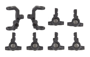 FT Caster and Steering Blocks, Carbon