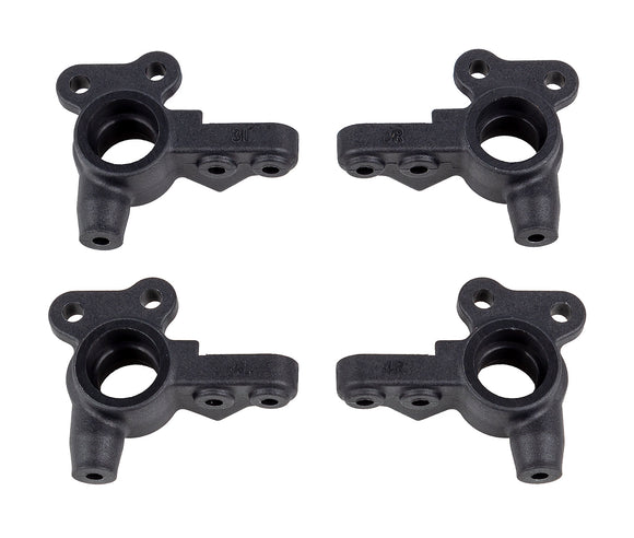 RC10B7 FT Steering Blocks, Adjustable KPI