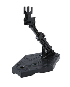 Black Action Base 2 Display Stand for 1/144 Scale Models