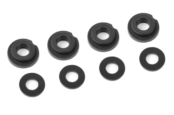 Shock Body Insert - Washer - Composite - 1 set (4+4pcs):