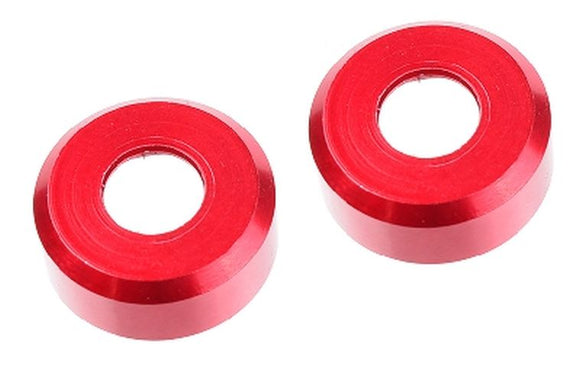 HDA Suspension Arm Insert, Outer, Spacer 2.5mm, Red, 2pcs