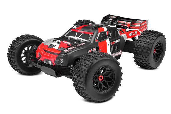 Kagama XP 6S Monster Truck, Roller Chassis Version, Red