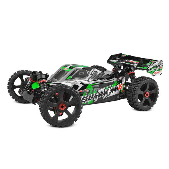 Spark XB6 1/8 6S Basher Buggy, ROLLER, Green