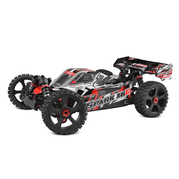 Spark XB6 1/8 6S Basher Buggy, ROLLER, Red