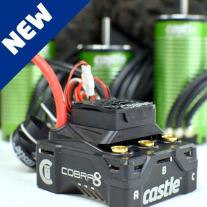 Cobra 8, 25.2V ESC, w/ 1512-2650KV V2 Sensored Motor