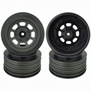 Speedway Short Course Wheels, for Traxxas Slash Front, Black