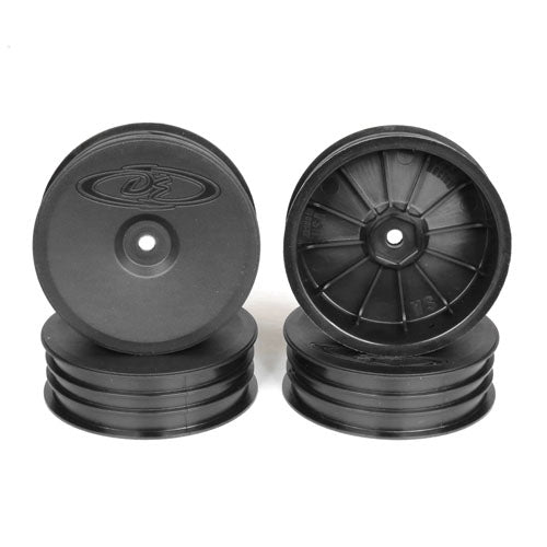 Slim Speedline Buggy Wheels, Front, Black