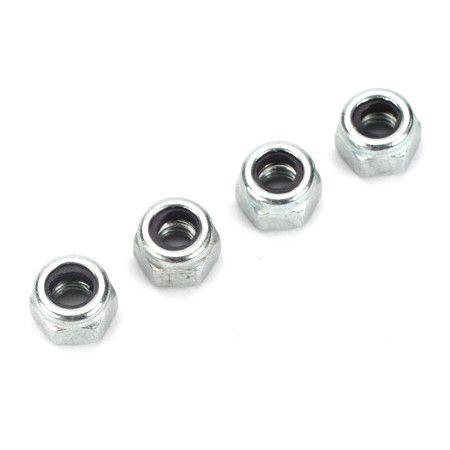 3mm Nylon Insert Lock Nuts Metric