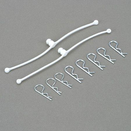 Body Klip Retainers-White