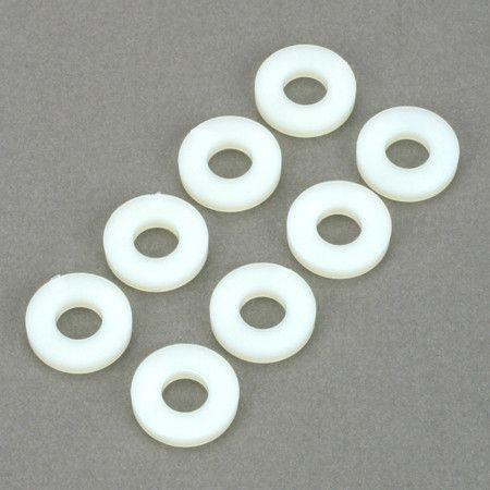 #4 Nylon Flat Washer 8/pkg