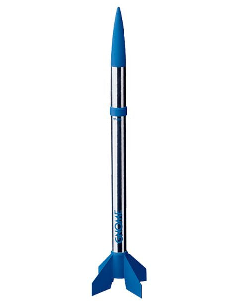 Gnome Model Rocket Kit, Bulk Pack of 12, E2X