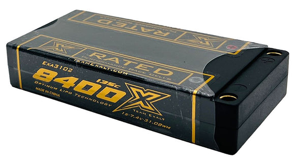 1S/3.7V-8400MAH-135C X-Rated LiPo Battery Series