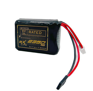 2S 7.6V 2350MAH RX Hump w/Futaba Connector, X-Rated