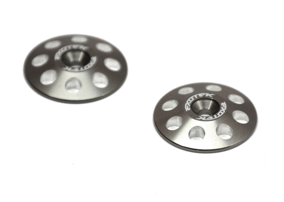 1/8 Gunmetal XL Wing Buttons 22mm (2)