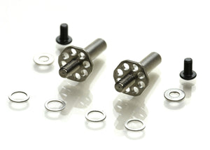 Slash Bandit Titanium Front Axles, 1 pair for Street Elim.