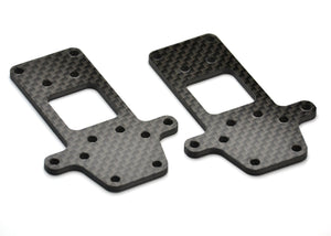 B6 Gearbox Riser, 2.5mm Carbon Fiber Spacers (2 pcs)