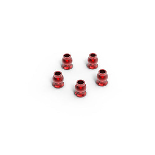 Gmade Aluminum shock end ball 5.8x7.3mm (Red) (5)