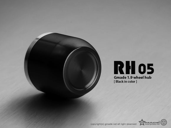 1.9 RH05 Wheel Hubs (Black) (4)