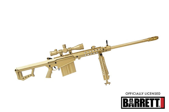 1/3 Scale Die Cast Barrett .50Cal Model, Gold