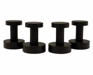 Adhesive Round Wall Peg Mounts for GoatGun Models