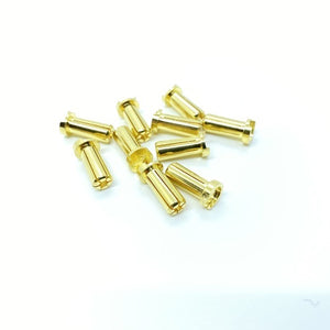 Maclan MAX Current 5mm Low Profile Gold Bullet Connectors