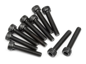 Cap Head Screw M2.6X14mm (Hex Socket/10pcs) Bullet MT/ST