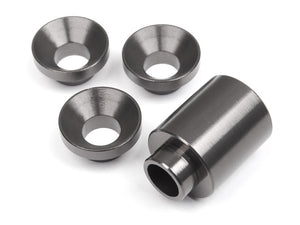 Spacer Set For Clutch Bell Holder (Gunmetal) Baja