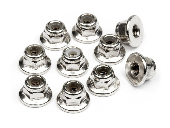 Flanged Lock Nut M3 (10pcs)