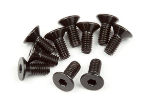 Flat Head Screw M2.5X6mm (Hex Socket/10pcs)