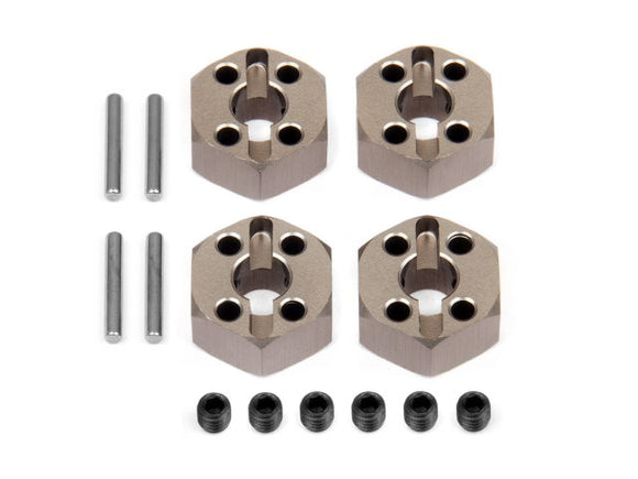 Aluminum Locking Hex Wheel Hub (12mm/4pcs) WR8