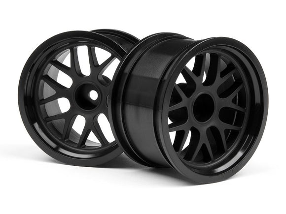 BBS Spoke Wheel 48X31mm Black (9mm Offset/2pcs)