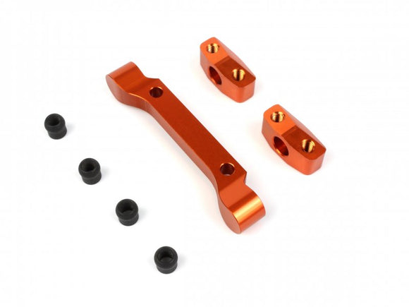 Precision Machined Anodized Aluminum Front Pivot Block