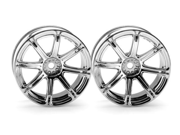 Work Emotion XC8 Wheel 26mm Chrome (6mm Offset)