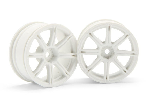 Work Emotion XC8 Wheel 26mm White (3mm Offset)