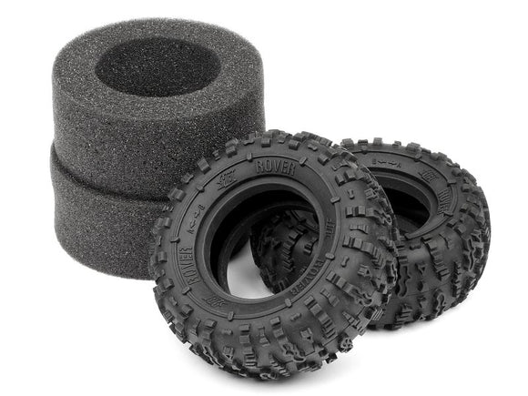 Rover 1.9 Tire (Red/Rock Crawler/2pcs)