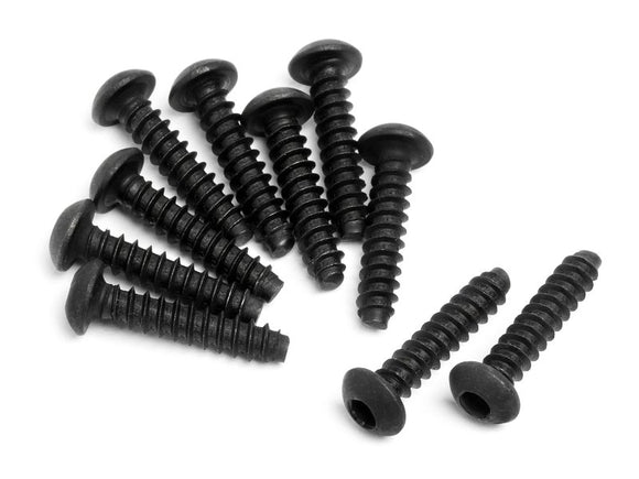 TP Button Head Screw M3x14mm (Hex Socket/10pcs)