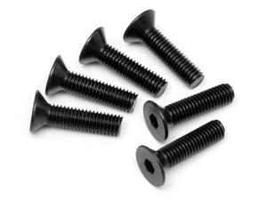 Flat Head Screw M5X20mm (Hex Socket/6pcs)