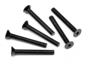 Flat Head Screw M5X40mm (Hex Socket/6pcs)