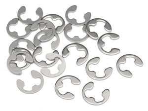 E Clip E-4HD (20pcs) Stainless Steel