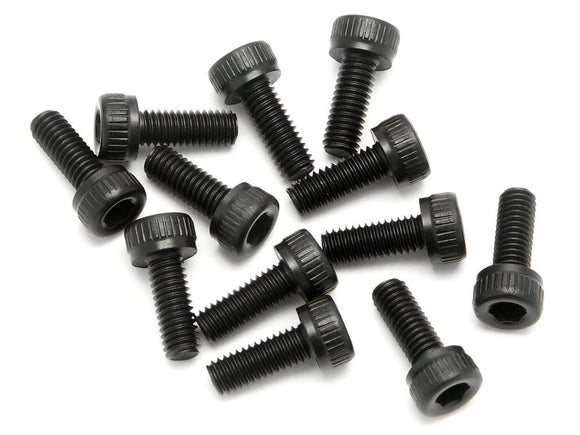 Cap Head Screw M3X8mm (Hex Socket/12pcs)