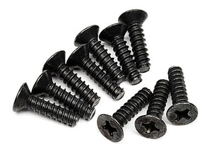 Tp. Flat Head Screw M3X12mm (10pcs)