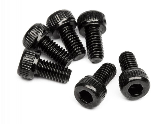 Cap Head Screw M4X8mm (Hex Socket/6pcs)