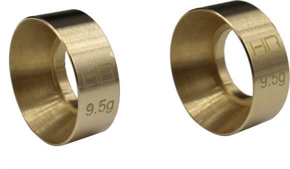 9.5g Brass KMC Machete Wheel Weights, for Axial SCX24